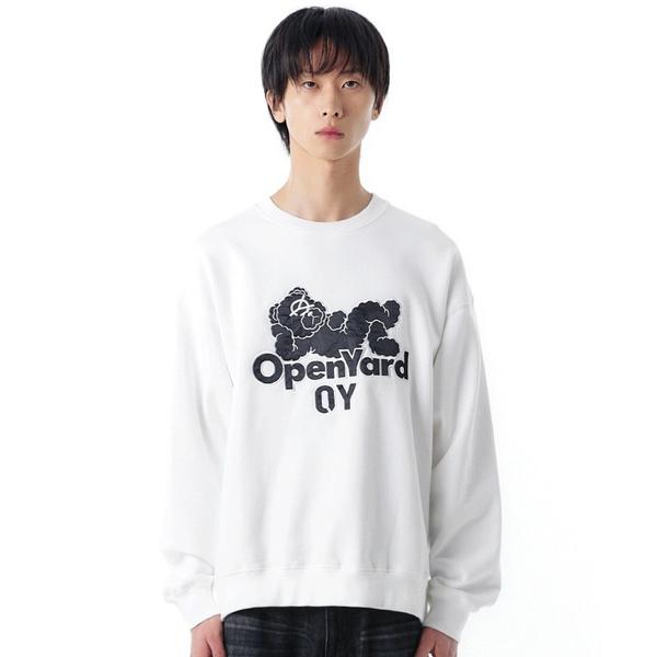 トレーナー スウェット 「OY/オーワイ」BLACK PATCH ODOLLY MTM/ブラックパッ...