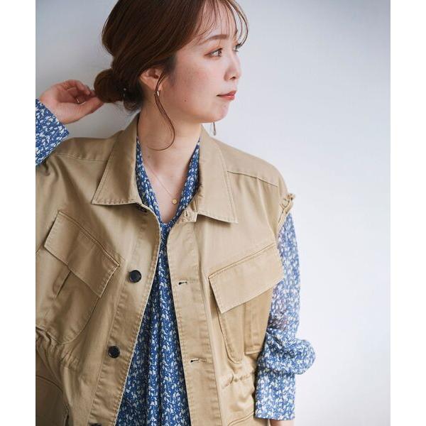 ベスト ジレ MAISON MAVERICK フィールドベスト レディース