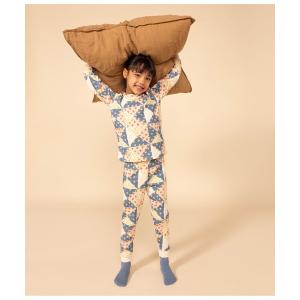 PETIT BATEAU（プチバトー） パジャマ ハートプリント長袖パジャマ