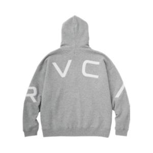 トレーナー スウェット RVCA メンズ  FAKE RVCA ZIP HOODIE スウェットジャケット「2023年秋冬モデル」/ルーカジップアップ