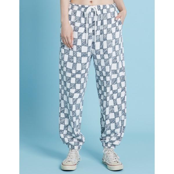 スウェットパンツ ジャージ 「Little sunny bite」Checker sweat pan...