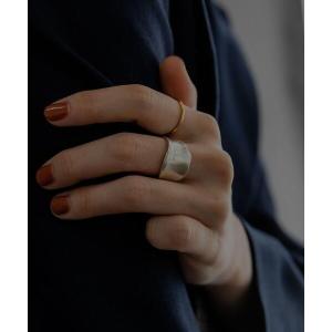 アンモライト シルバー リング 稀少な化石宝石アンモライト・【シルバーリング】Korite社