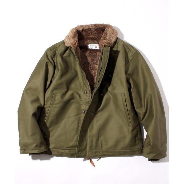 ミリタリージャケット モッズコート 「HOUSTON/ヒューストン」N-1 DECK JKT(REG...