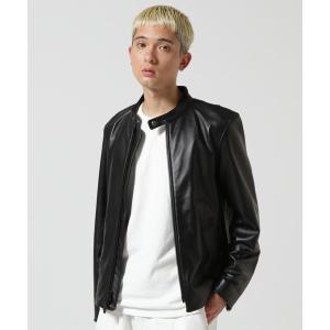 ジャケット ライダースジャケット メンズ COMFORTABLE SINGLE RIDERS JACKET / コンフォータブル シングル ライダース｜ZOZOTOWN Yahoo!店