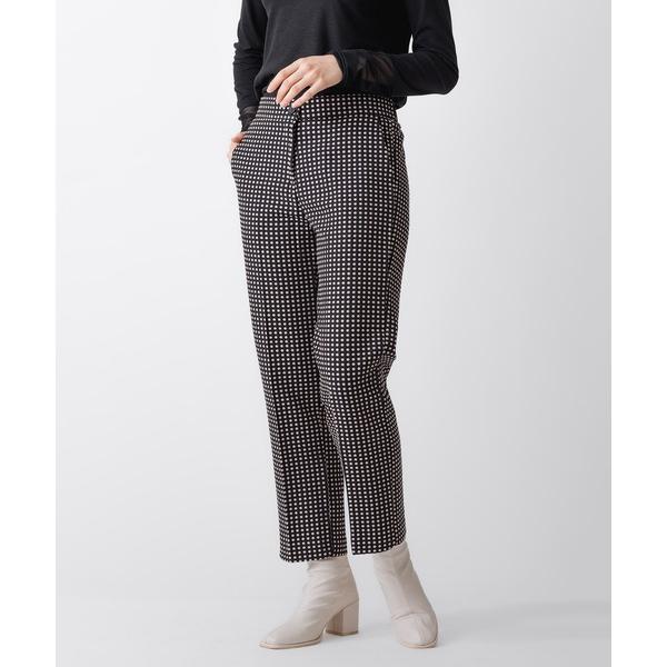 パンツ TRANOI. / トラノイ ジャガード センタープレス パンツ CRU 203R504 レ...