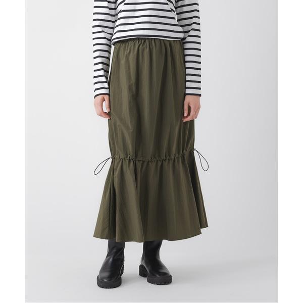 スカート TRANOI. / トラノイ ユーティリティー ナイロン スカート 212R514 CRU