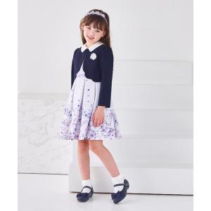 フォーマル 発表会 卒園式 入学式 パネルフラワーアンサンブル(キッズ/115〜130cm) キッズ 子供服 女の子