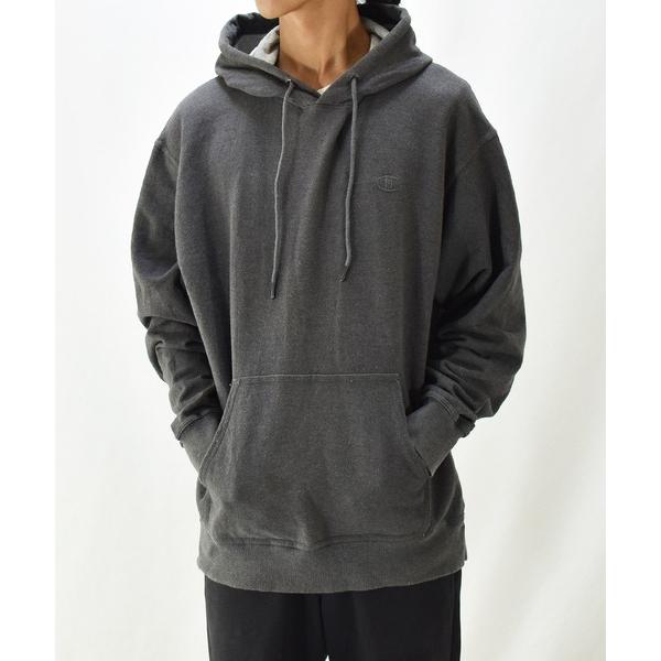 パーカー 「ヴィンテージ古着」Champion / チャンピオン ロゴ刺繍 スウェットパーカー メン...