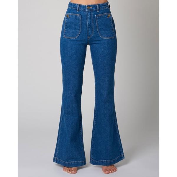 ジーンズ デニム デニムパンツ EASTCOAST FLARE レディース