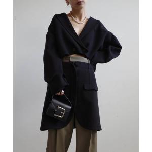 コート アウター JACKET SEPARATE KNIT TOP レディース