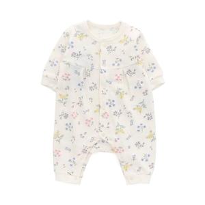 キッズ ベビー服 いちご・花柄カバーオール