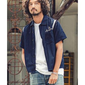 「MARBLES」 半袖シャツ X-LARGE ネイビー MEN