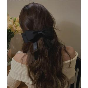miu miu（ミュウミュウ） バレッタ 5IF282 068 レディース リボン ロゴ
