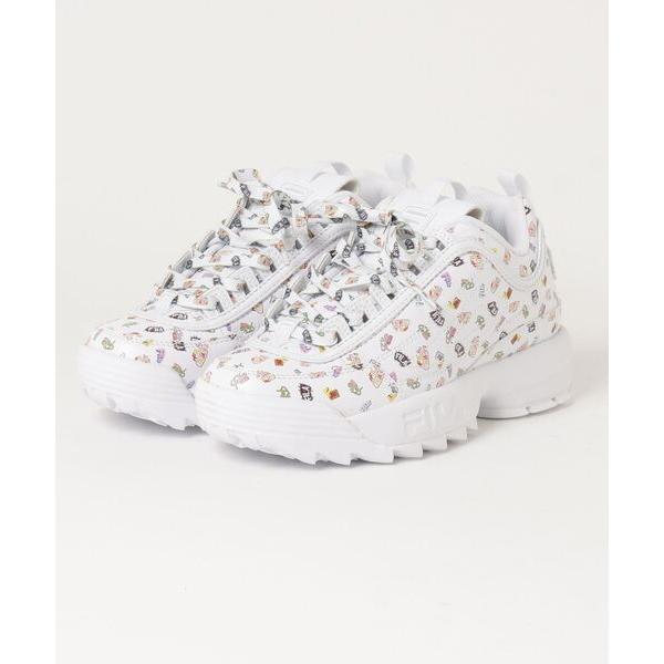 スニーカー FILA DISRUPTOR II MULTI GRAPHIC UFW23030 レディ...