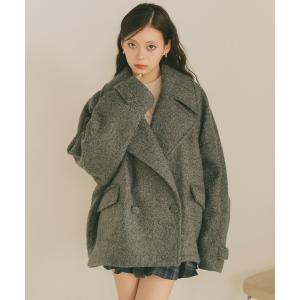 アウター ブークレビッグカラーコート