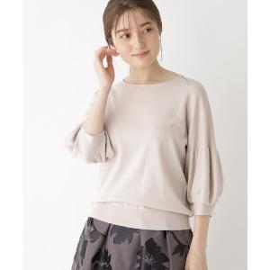 ニット UVバルーンスリーブニット
