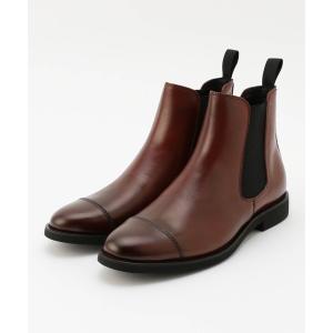 ブーツ レザーサイドゴアブーツ メンズ