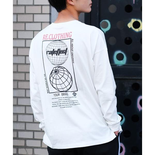 tシャツ RE.CLOTHINGバックプリントロングTシャツ キッズ 子供服 男の子