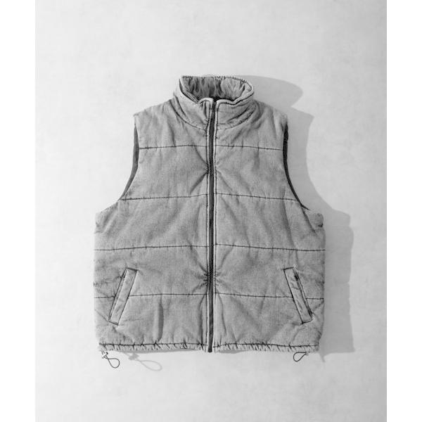 ダウンベスト ベスト 12oz デニム中綿ベスト セットアップ対応 メンズ レディース