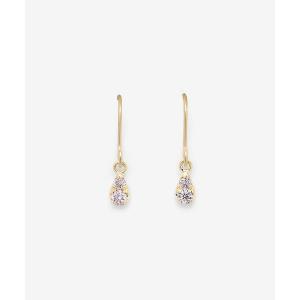 ESTELLE（エステール） ピアス K10 ホワイトゴールド ダイヤモンド