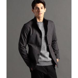 ブルゾン アウター ドビーツイルプリント スタンドカラーブルゾン メンズ