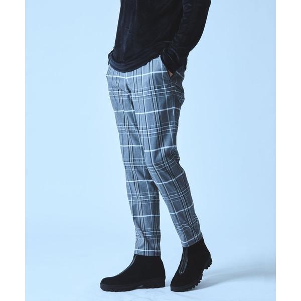 パンツ TRストレッチ スリム テーパード パンツ メンズ