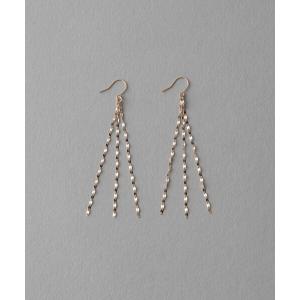 ete K10YG ワイヤー ピアス [ONLINE Limited] ONLINE Limited] K10YG ワイヤー ピアス（ピアス（両耳用））｜ete