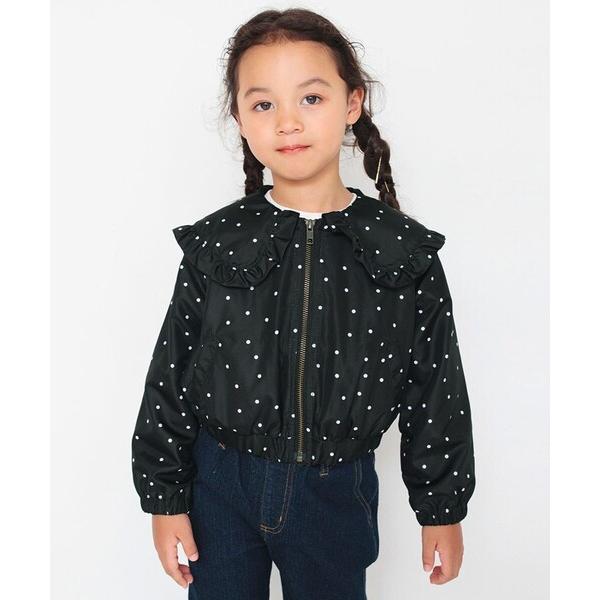 ブルゾン ジャンバー アウター ビッグ衿ウィンドブレーカー キッズ 子供服 男の子 女の子