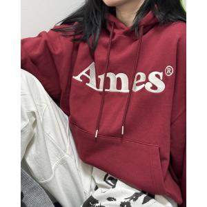 パーカー レディース 「UNISEX」AMES-WORLDWIDE／ベーシックロゴ フーディー/パーカー/アメスワールドワイド/2982381｜zozo