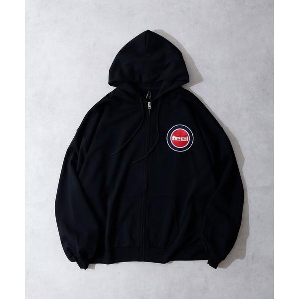 パーカー 裏毛 ワンポイント ZIP パーカー メンズ レディース