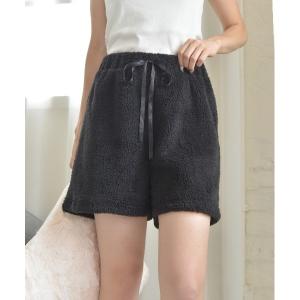 パジャマ ルームウェア ボア ショート パンツ ...の商品画像