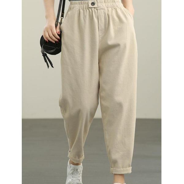 パンツ ツイルワイドテーパードパンツ レディース メンズ