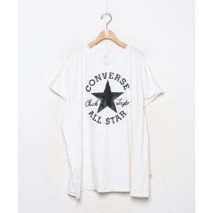 「CONVERSE」 半袖カットソー M ホワイト WOMEN｜zozo