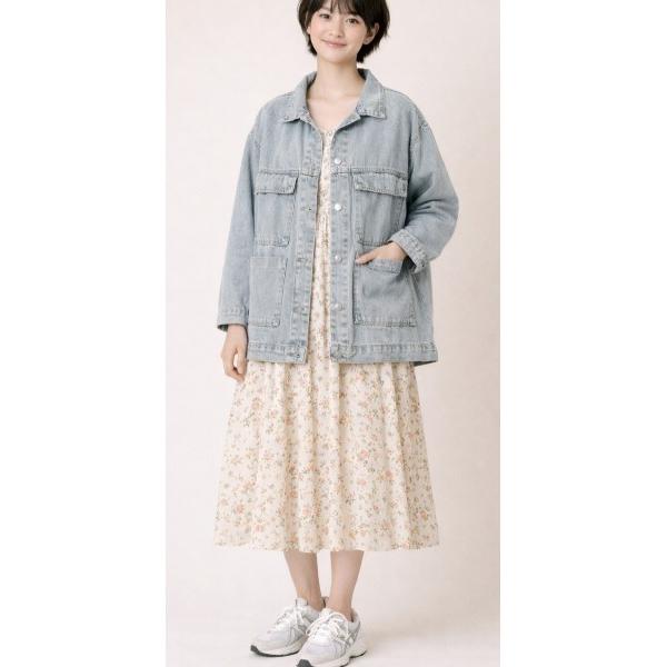 デニムジャケット gジャン デニムカバーオール レディース メンズ