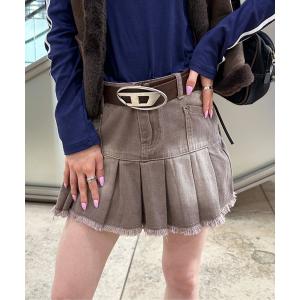 スカート overdye pleated skirt