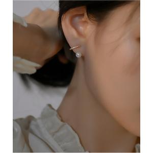 イヤリング 月と星 ムーン＆スター moon and star アシンメトリー 清楚