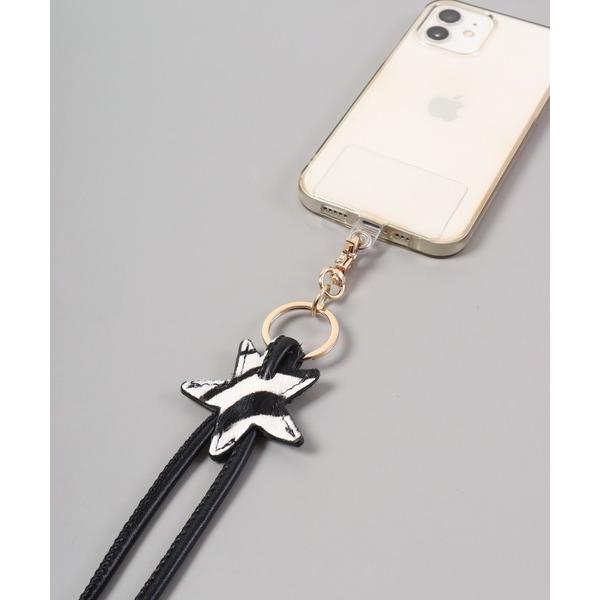 Pisoraro ハラコ　スマホストラップショルダー
