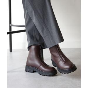 ブーツ PUPE（プーペ） / レザー センタージップブーツ EML-P2002 レディース