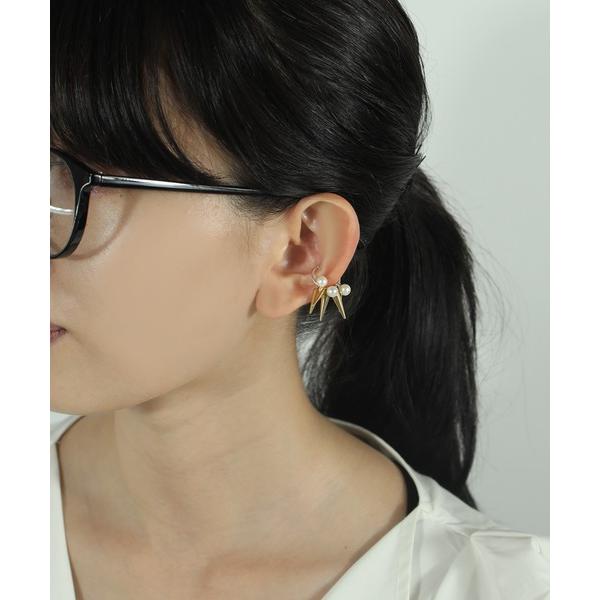 イヤーカフ SILVER925スタッズパールイヤーカフ M/レディース/メンズ レディース メンズ