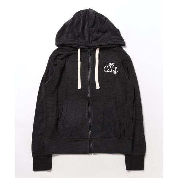 トレーナー スウェット パイル　 プリントジップパーカー レディース メンズ