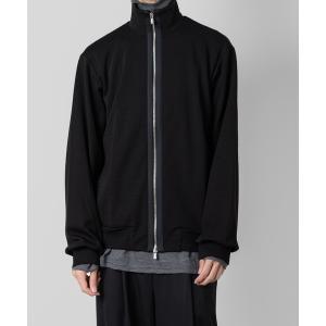 セーター ニット WOOL STAND COLLAR ZIP CARDIGAN メンズ