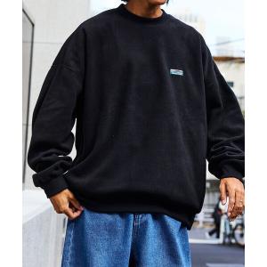 トレーナー スウェット 限定展開 ビッグシルエット クルーネック フリースPO/プルオーバー メンズ