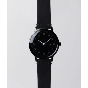 sazare（サザレ） 腕時計 SK02 BLACK CORDOVAN LEATHER” リスト