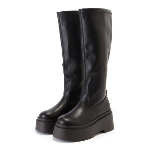 美品✨厚底 サイドゴア ロングブーツ スニーカーソール タンク ブラック URBAN RESEARCH（アーバンリサーチ） ブーツ タンクソールサイドゴア