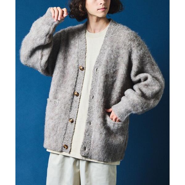 カーディガン FREAK’S STORE/フリークスストア リラックスフィット シャギーニットカーデ...