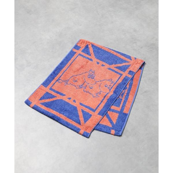 タオル TOWEL THINK LAB ムーミン x HIPPOPOTAMUS ロングフェイスタオル