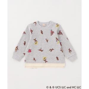 tシャツ 「おさるのジョージ」総柄ロンT キッズ 子供服 男の子