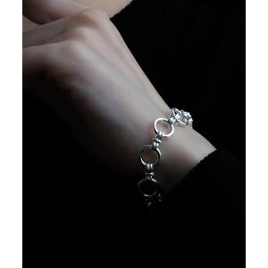 レディース ブレスレット 「YArKA/ヤーカ」design parts assemble bracelet 「SICA2」 / 装飾的デザインパーツ