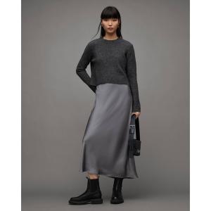 ワンピース レディース TIERNY 2-IN-1 CREW NECK SLIP DRESS | TIERNY 2-IN-1 クルー ネック スリップ