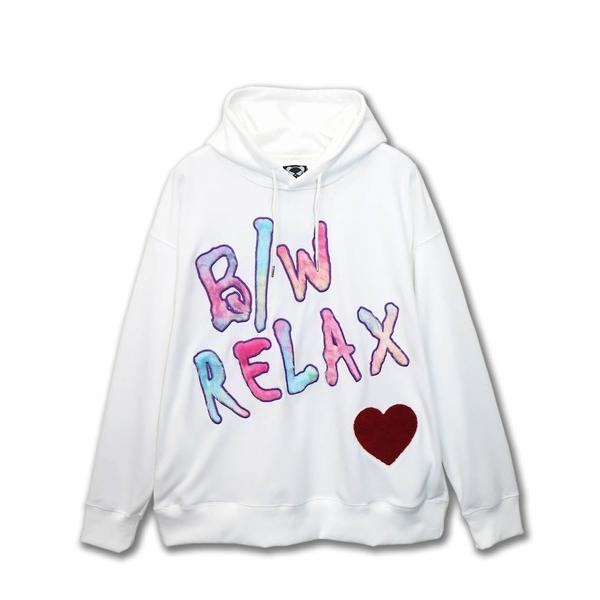 パーカー B/W-PDJ RELAX  / ファーアップリケルーズパーカー(M2) メンズ レディー...